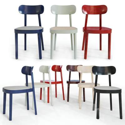 现代靠背单椅-1